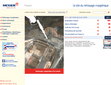 Tablet Screenshot of messer-nettoyage-cryogenique.info